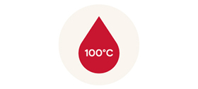 100°C kochendes Wasser