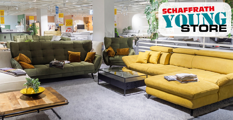 Young Store Filiale&ndash; moderne M&ouml;bel und stilvolles Interieur