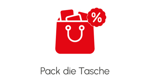 Pack die Taschce