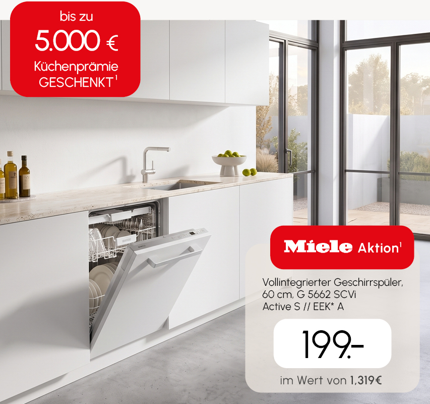 10 K&uuml;chen zum halben Preis, Keramikplatten zum halben Preis und Quooker zum Aktionspreis. 