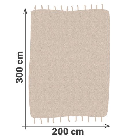 Großer, rechteckiger Orientteppich mit aufwendigem Patchwork-Design aus stilisierten Feldern, die an Torbögen erinnern. Jedes Feld zeigt detailreiche florale und ornamentale Muster in warmen Beige-, Braun-, Rost- und Blautönen. Die Bordüre greift das Motiv in kleineren Segmenten wieder auf. Maße: 300 cm Länge und 200 cm Breite.