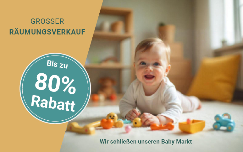 Bis zu 80% Rabatt auf Babysachen