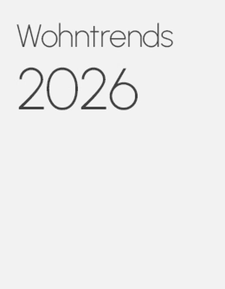 Wohntrends 2026 entdecken und inspirieren lassen