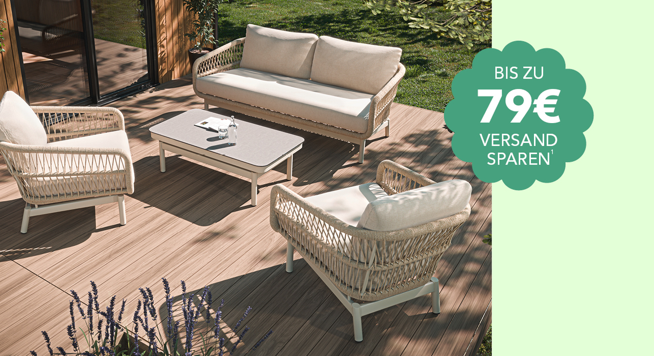 Gratis Versand ab 399&euro; Einkaufswert, Bis zu 79&euro; Versand sparen