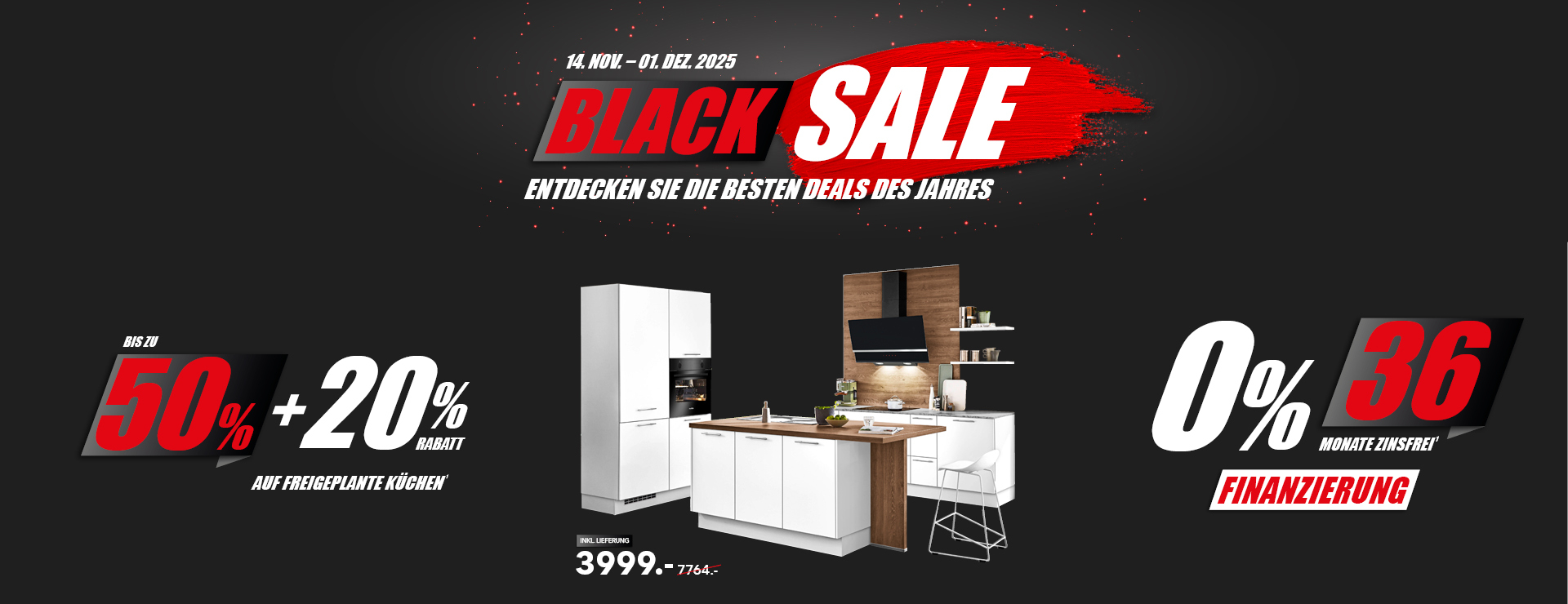 Black Sale Küchen Rabatte