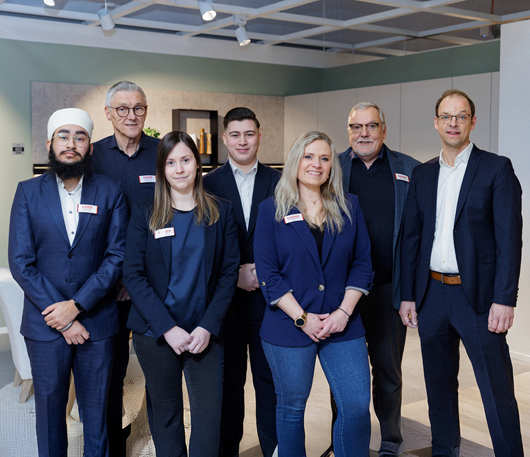 Team im Schaffrath K&uuml;chenstudio Bocholt &ndash; pers&ouml;nliche Beratung und K&uuml;chenplanung