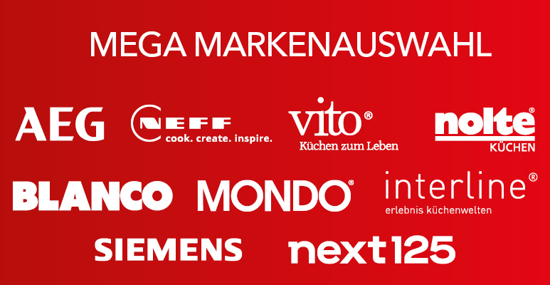 Mega Markenauswahl