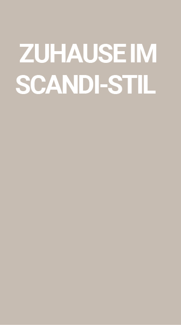 Zuhause im Scandi Stil