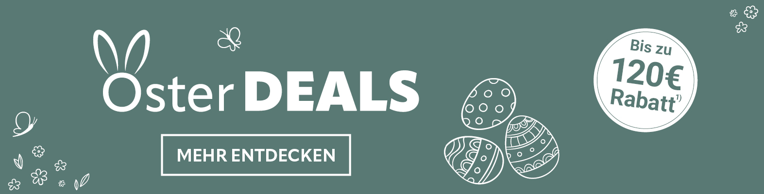Oster Deals - bis zu 120€ sparen