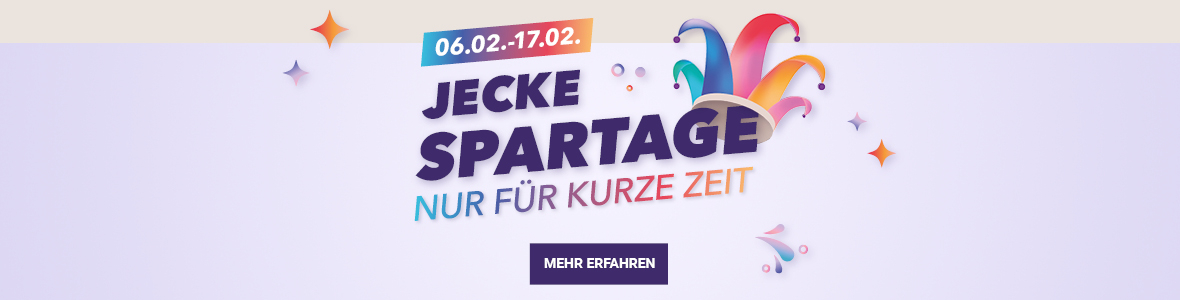 Jecke Spartage 06.02.-17.02