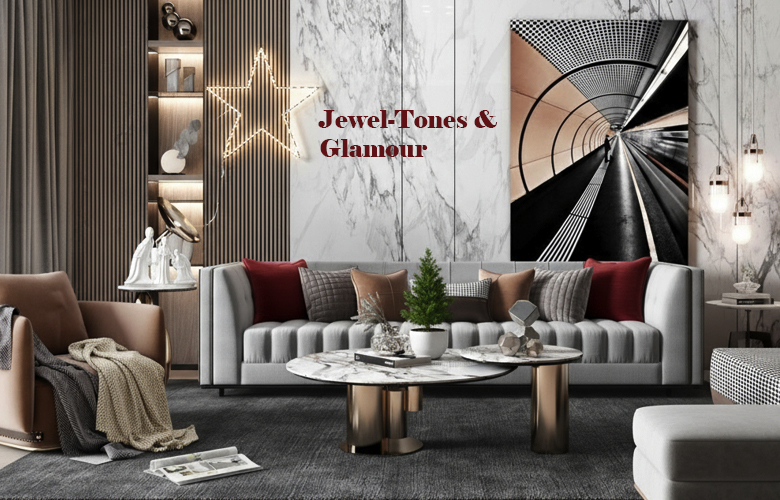 Jewel-Tones & Glamour