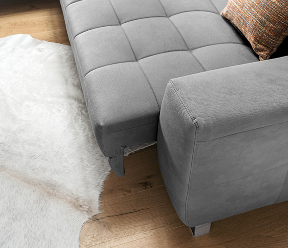 Sofa mit verstellbarer Sitztiefe