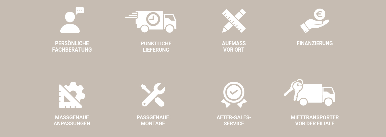 Serviceleistungen beim Schaffrath M&ouml;belhaus Neuss