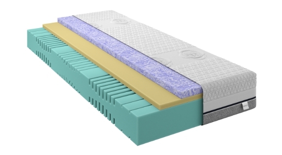 Matratze mit Gel- und Komfortschaum für optimale Druckentlastung
