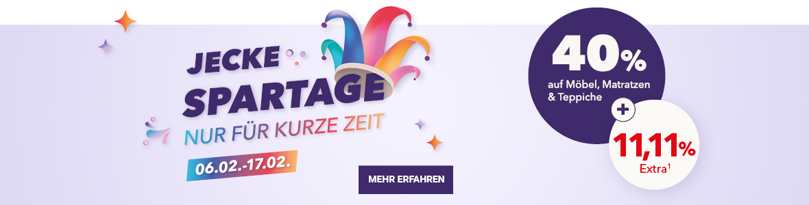 Jecke Spartage 06.02.-17.02