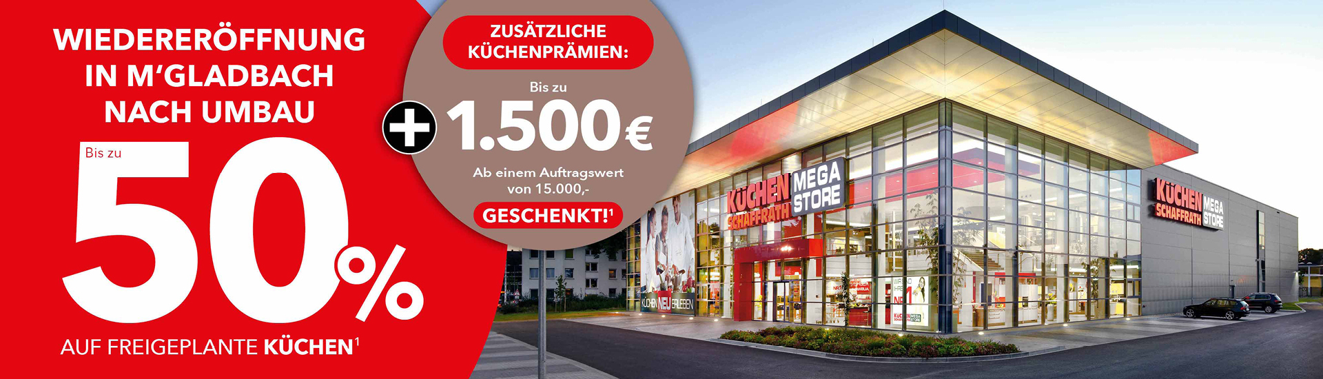 Wiedereröffnung Mönchengladbach Mega Store