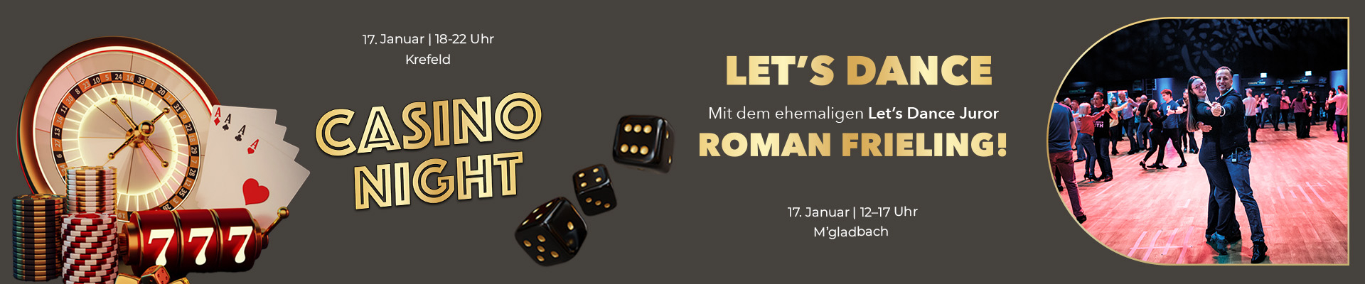 Casino Night bei Schaffrath lets dance in Moenchengladbach