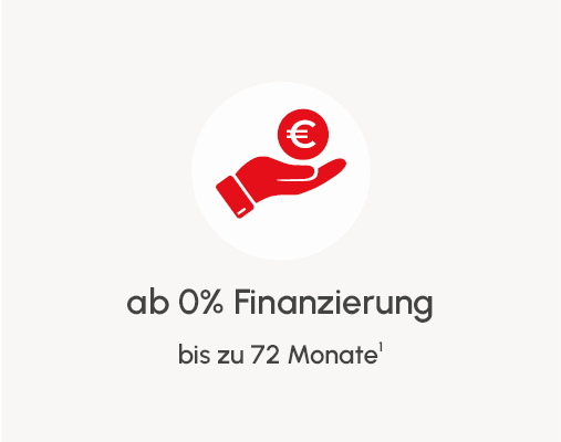 ab 0% Finanzierung bis zu 72 Monate