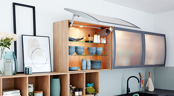 MONDO Wandschr&auml;nke mit Segmentfronten