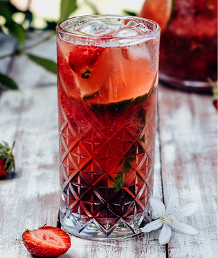 Erbeerlimonade