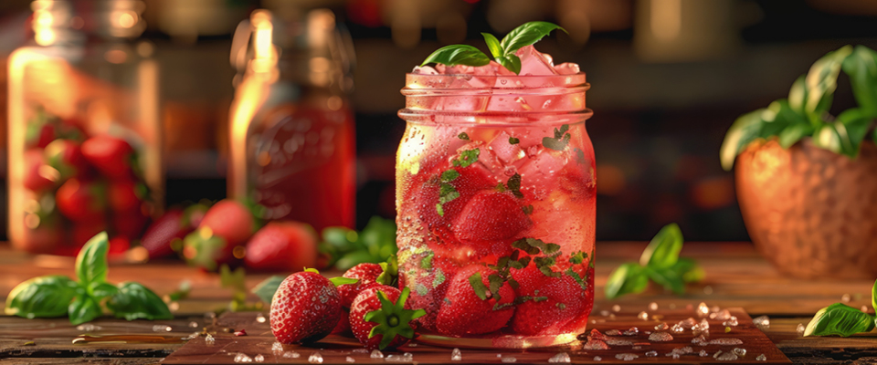 Erdbeerlimonade