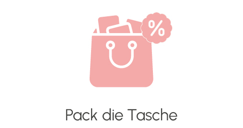 Pack die Taschce