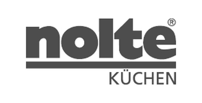 Weißes Bild mit Schriftzug "nolte"