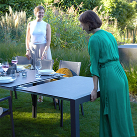 Gartentische ausziehbar
