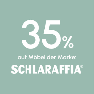 35 % auf M&ouml;bel der Marke Schlaraffia