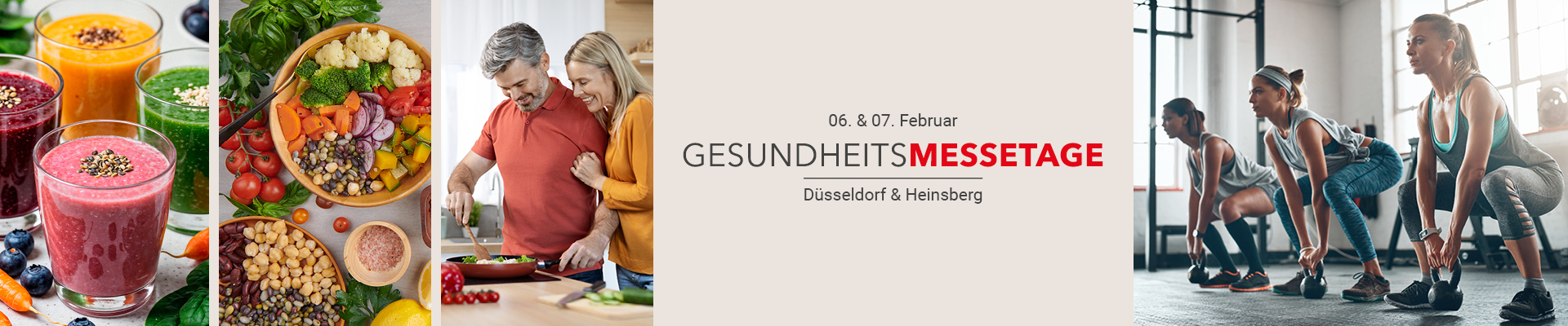 Gesundheitsmessetage bei Schaffrath in D&uuml;sseldorf und Heinsberg