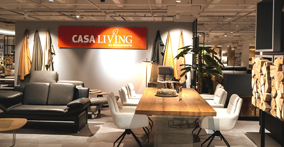 Casa Living Filiale Mönchengladbach – moderne Möbel und stilvolles Interieur