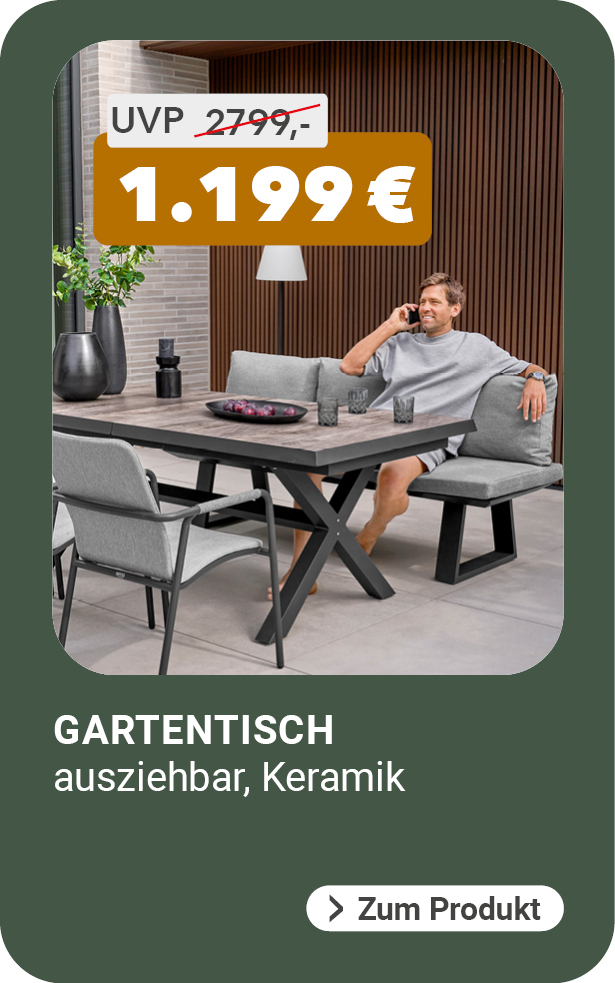 Gartentisch Top Angebot