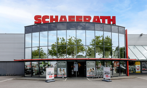 Au&szlig;enansicht Schaffrath M&ouml;belhaus Heinsberg