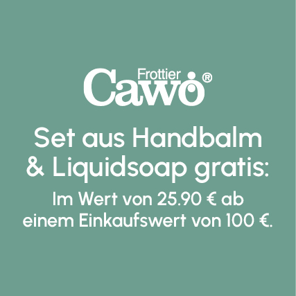 Set aus Handbalm  & Liquidsoap gratis: Im Wert von 25.90 &euro; ab  einem Einkaufswert von 100 &euro;.