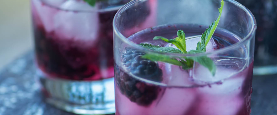 Brombeere Limonade