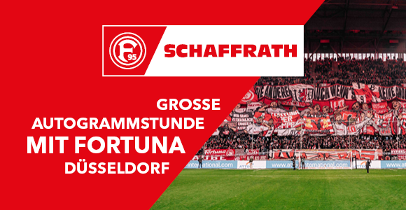 Fortuna D&uuml;sseldorf und Schaffrath Autogrammstunde Fortuna D&uuml;sseldorf