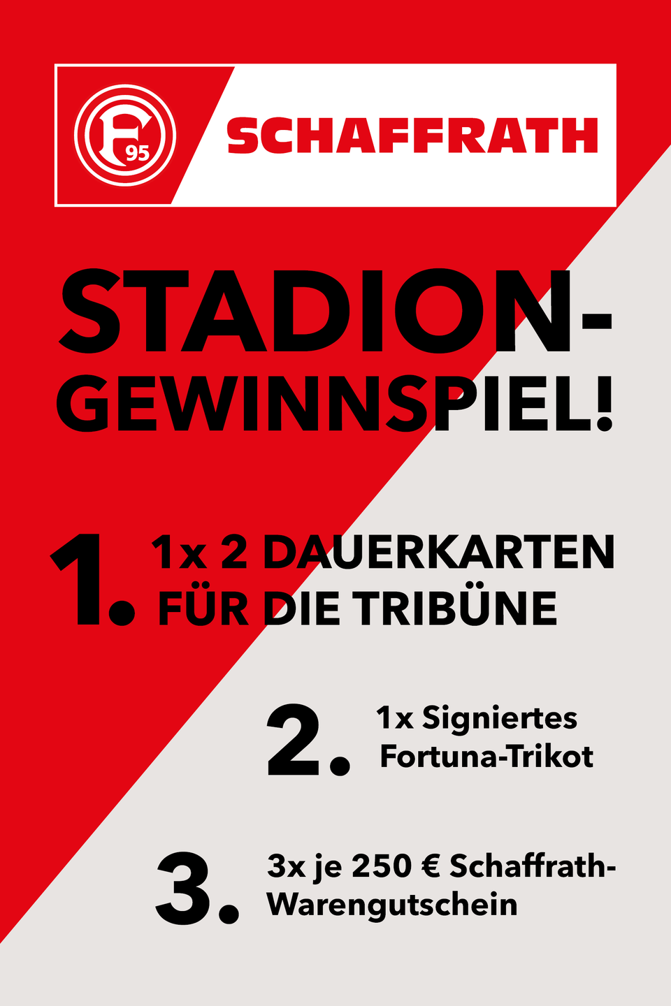 Gewinnspiel Flyer