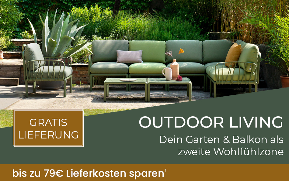 Lieferkosten auf Gartenmöbel sparen