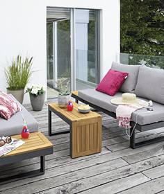 HOLZ, KUNSTSTOFF & GEFLECHT
