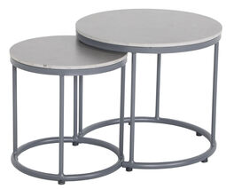 OUTDOOR Beistelltisch-Set 2tlg.