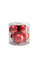 Decoris 6er Kugelbox 8cm