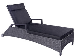 Sonnenliege rollbar Polyrattan