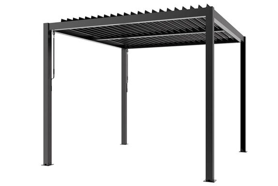 OUTDOOR Gartenpergola 3x3m Anthrazit