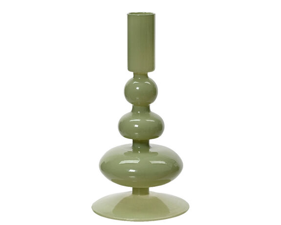 Kaemingk Kerzenhalter 18cm gr&uuml;n