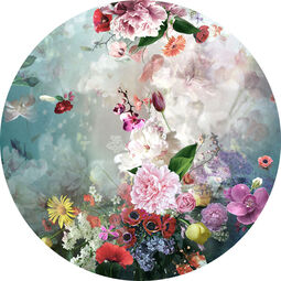 Glasbild rund 20cm