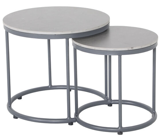 OUTDOOR Garten Beistelltisch-Set 2tlg.