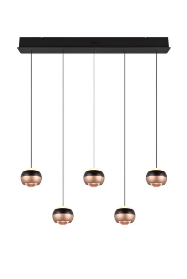 Trio Leuchten LED-Pendelleuchte 5flg
