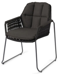 TIERRA OUTDOOR Kufensessel Garten stapelbar