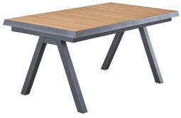OUTDOOR Ausziehtisch Teakplatte Garten
