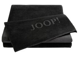 JOOP! Wohndecke schwarz-anthr.